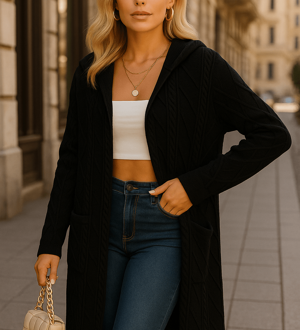 Zienna | Stickad jacka