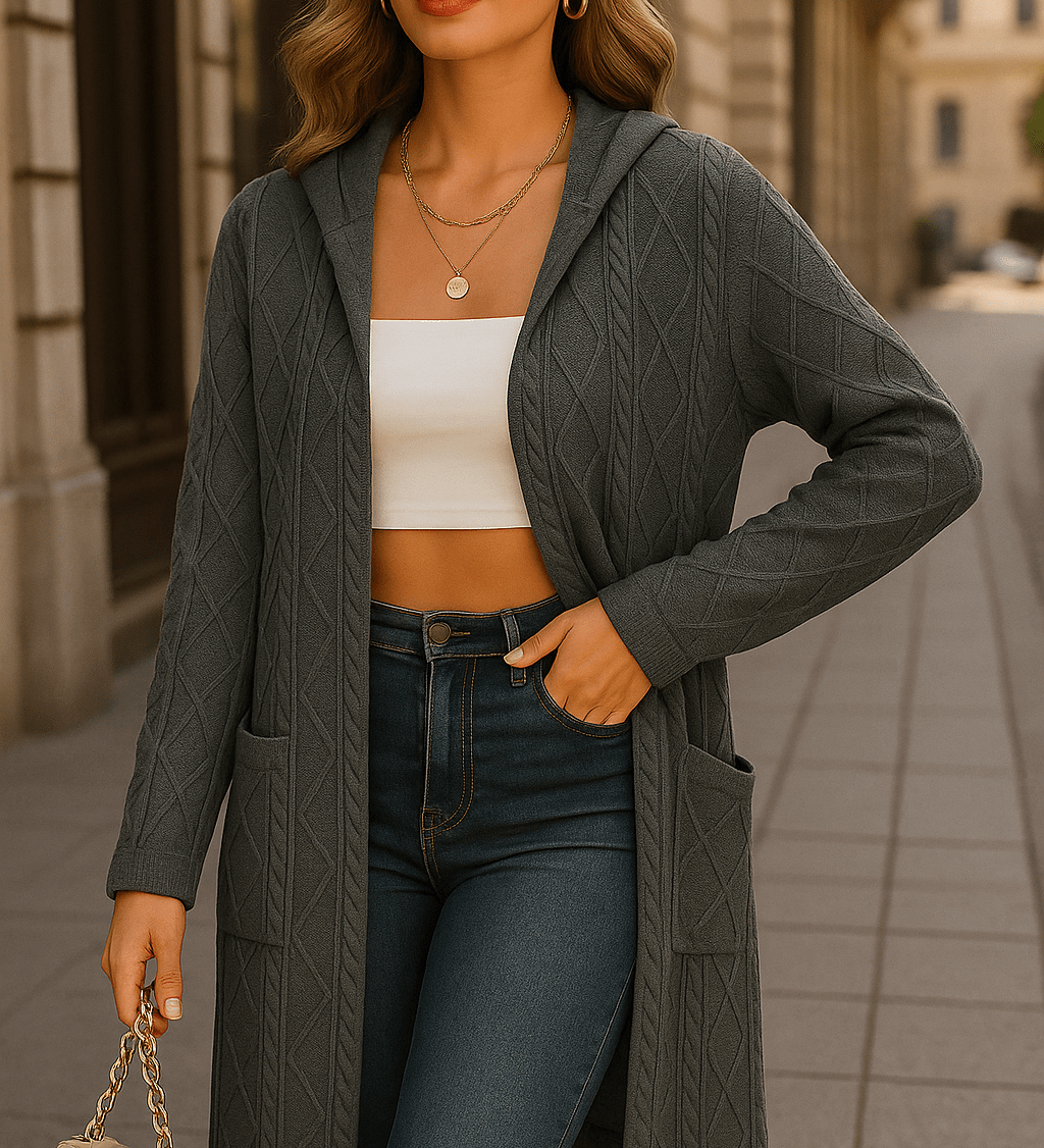 Zienna | Stickad jacka