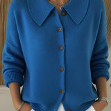 Vera | Cardigan med Skjortkrage